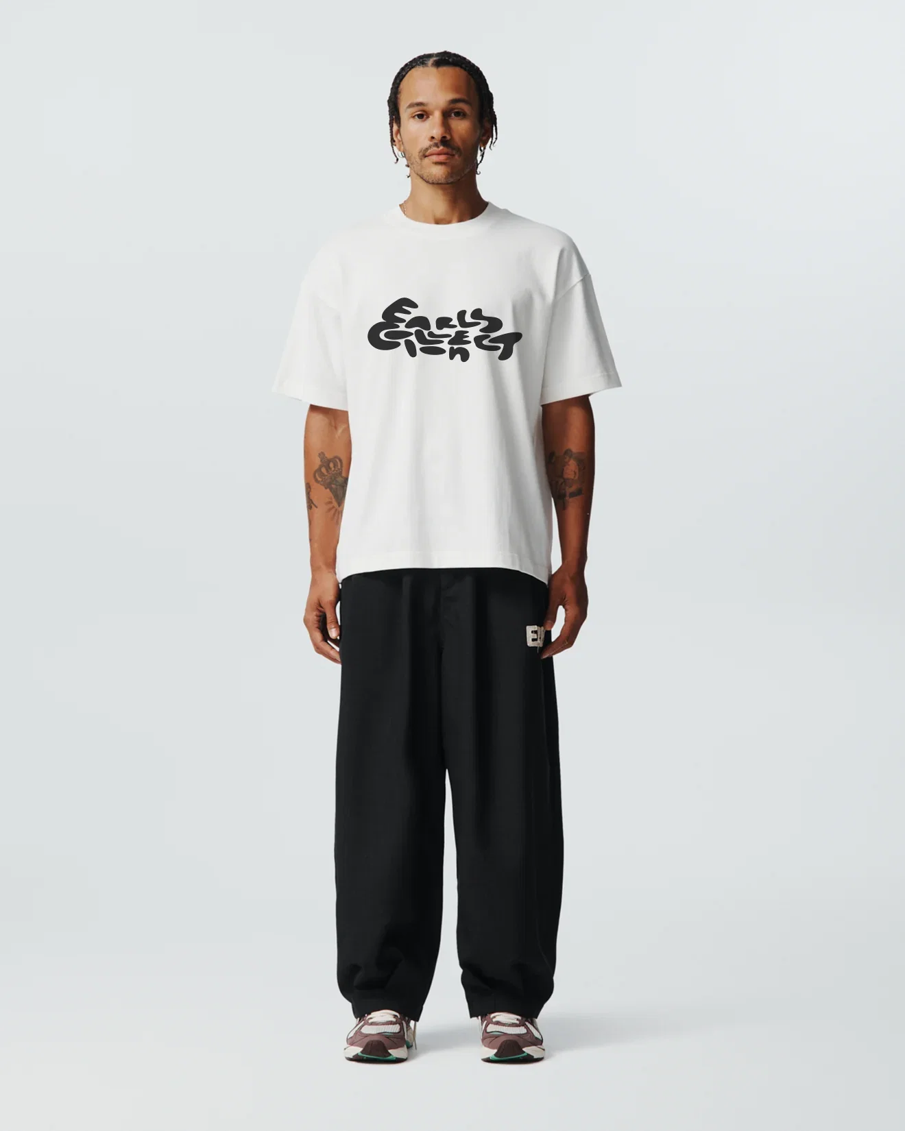 Image of Bubble Tee - White/Black
