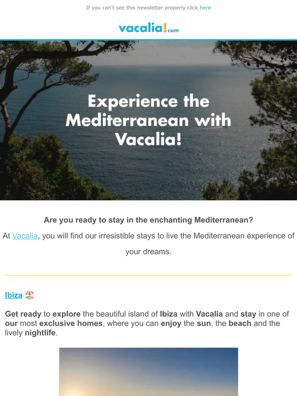 Live the Mediterranean experience! 🌊