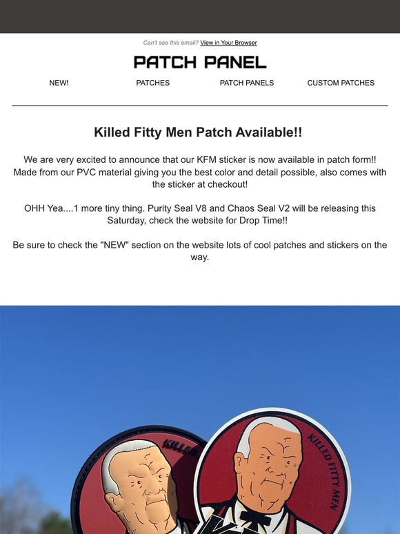 DROP: Cotton's got a patch now.