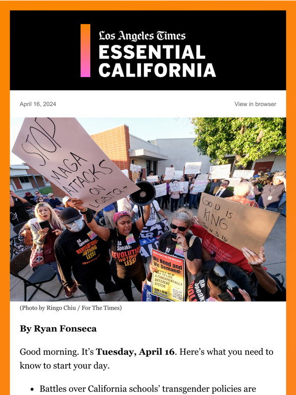 Battles over California schools’ transgender policies are raging in court
