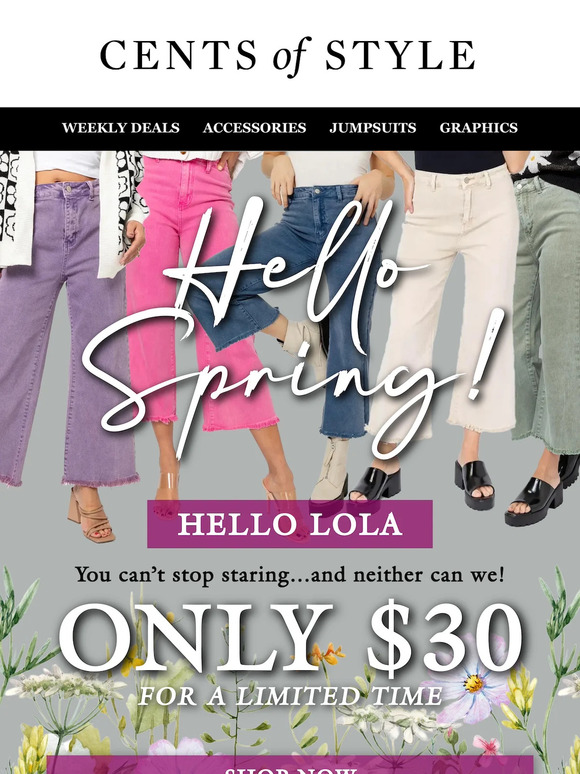 The jeans we can’t keep in stock!