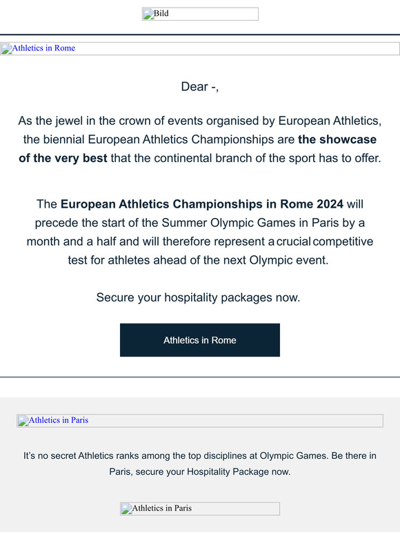 Athletics events you want to attend🎽