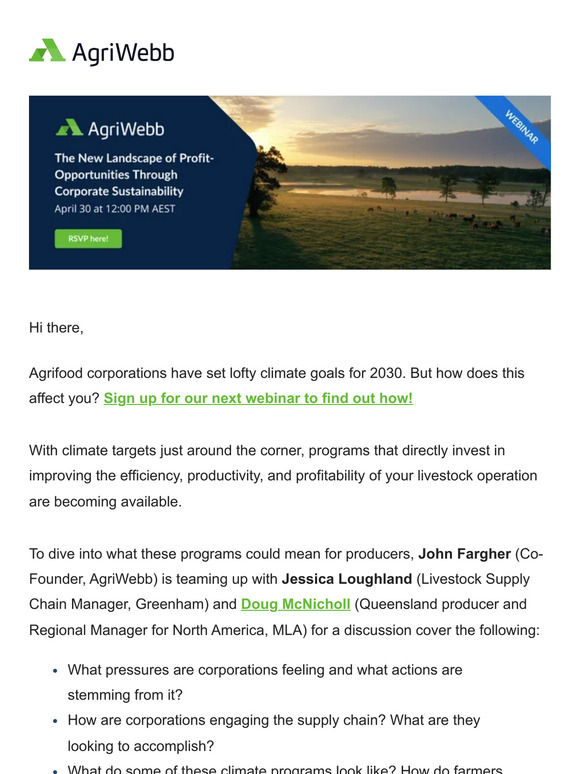 Do climate programs really pay? Find out in our next webinar!
