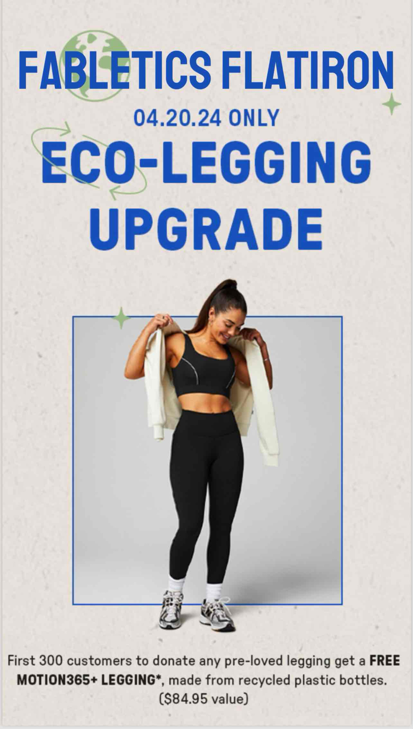 Fabletics: FREE Eco Legging Upgrade🌟 Milled Fabletics: FREE Eco Legging Upgrade🌟 Milled