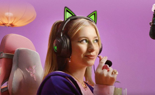 Razer Kraken Kitty V2 - Black