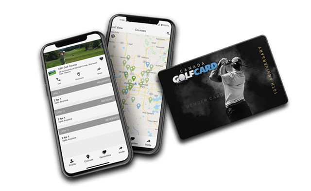 Canada Golf Offer Card