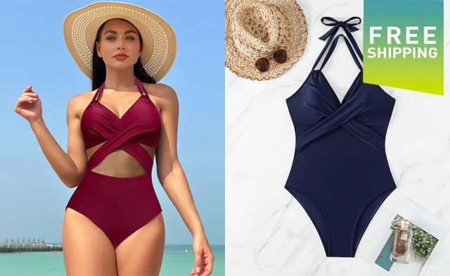 One-Piece Mesh Swimsuit
