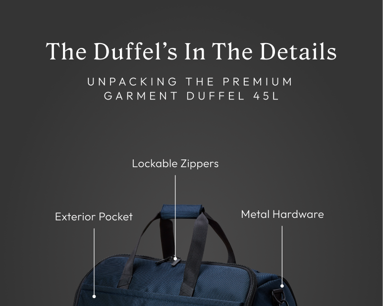 The Duffel's In The Details