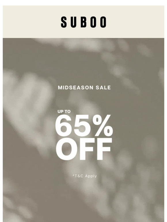 Mid Season SALE | Exclusive First ACCESS