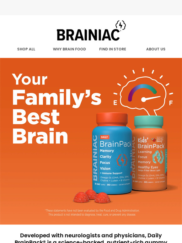 Get Your Family's Best Brain!