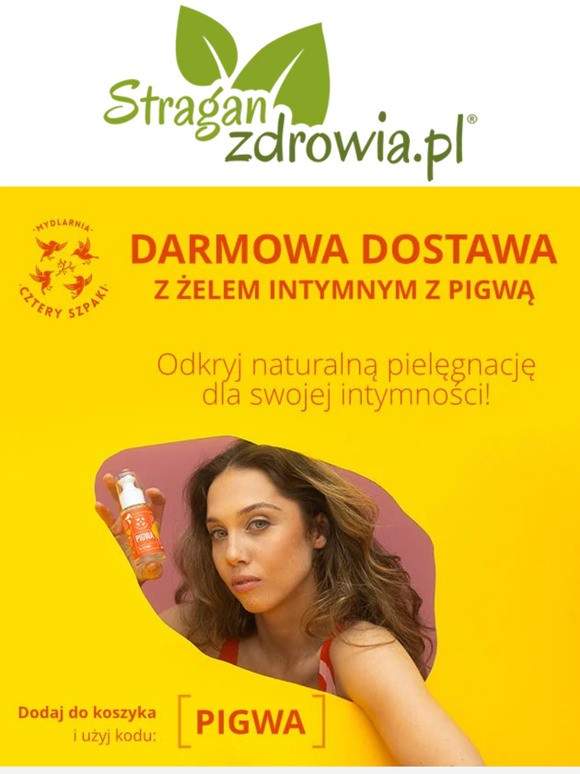 Przyjemne z pożytecznym - czyli darmowa dostawa z żelem Cztery Szpaki