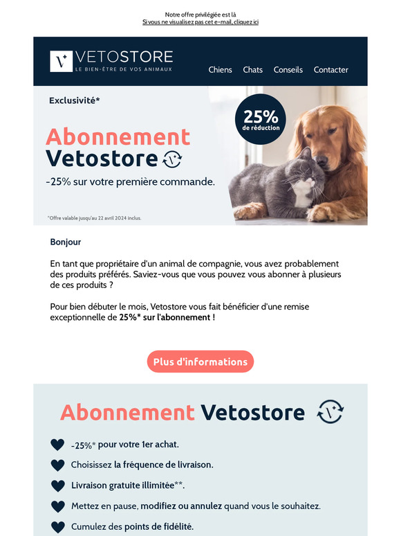 Exclusivité : -25% sur votre 1er abonnement