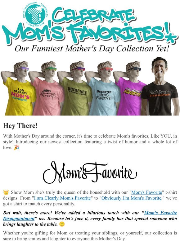 🥧 I'm Mom's Favorite...👕Tee Shirt that is