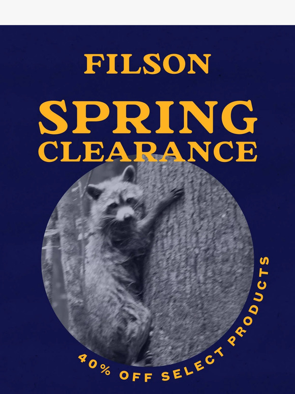 Filson Email Newsletters Shop Sales, Discounts, and Coupon Codes