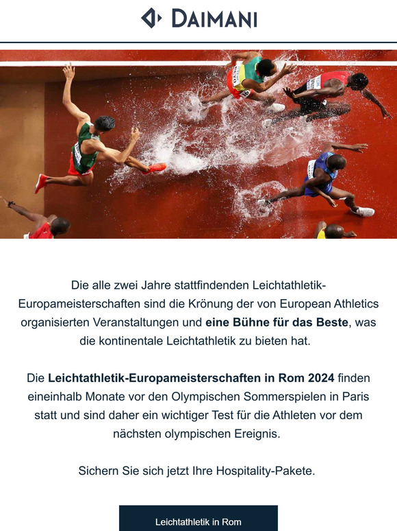 Leichtathletik Events – da möchten Sie hin🎽