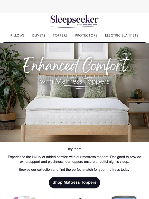 Upgrade Your Sleep: Discover Mattress Toppers!