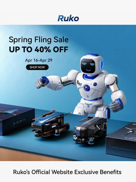 🌸Spring Fling Sale: Grab Your Favorite Drones and Toys at Unbeatable Prices | Up to 40% Off🔥