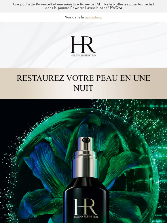 Powercell Skin Rehab : régénérez votre peau dès la première nuit