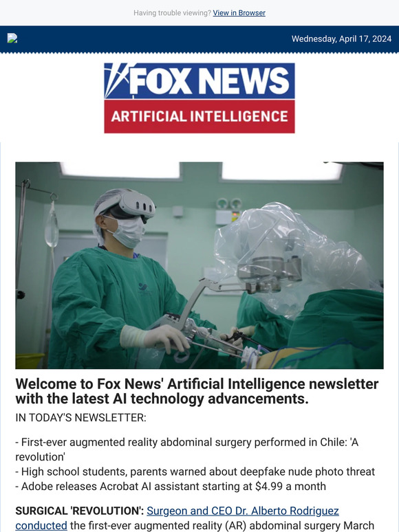 Fox News: Doctor s groundbreaking surgery Milled