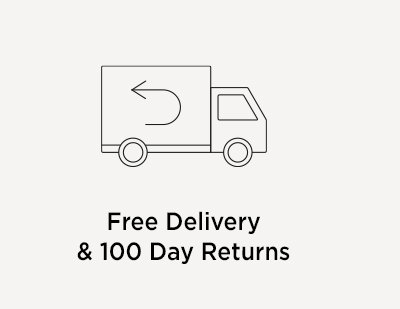 Free delivery and 100 day returns