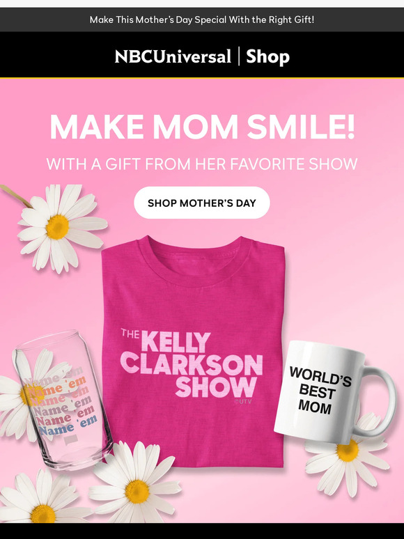 NBC Store: Mother's Day Is Coming - Shop Mom's Favorite Shows! | Milled