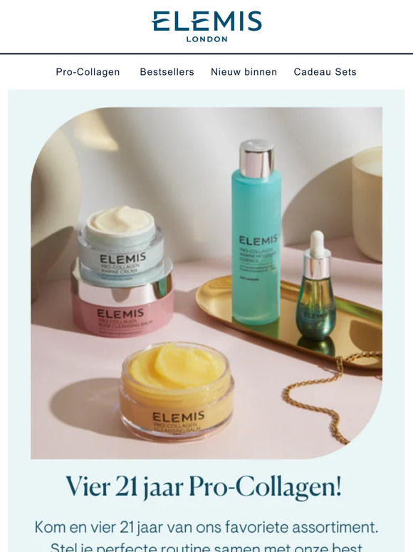 Vier 21 jaar Pro-Collagen!