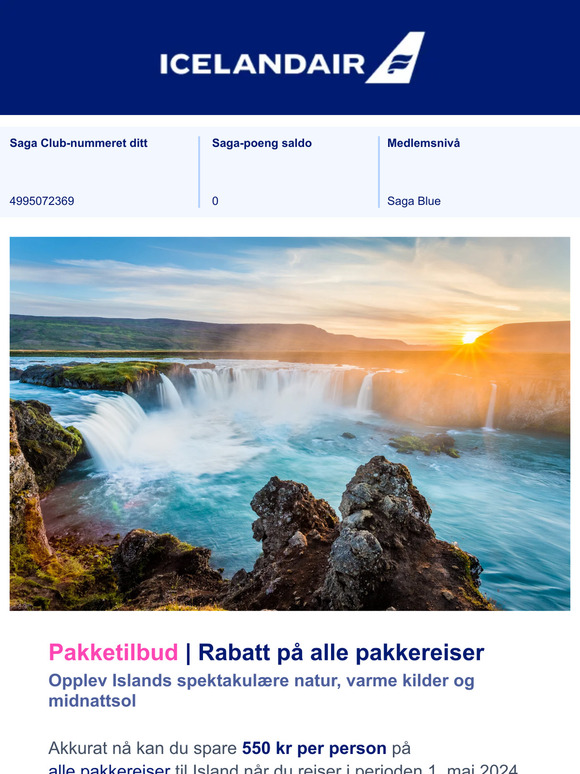 En rabattkode til deg!