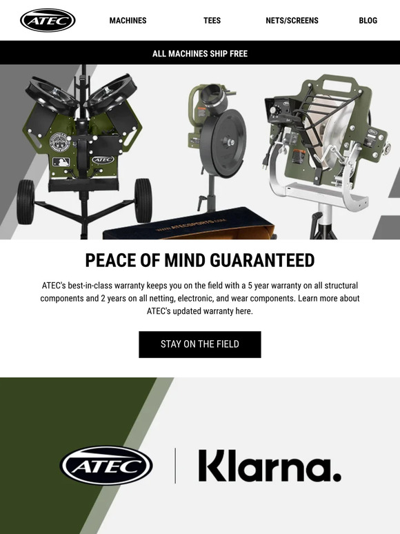 ATEC's Best-In-Class Warranty