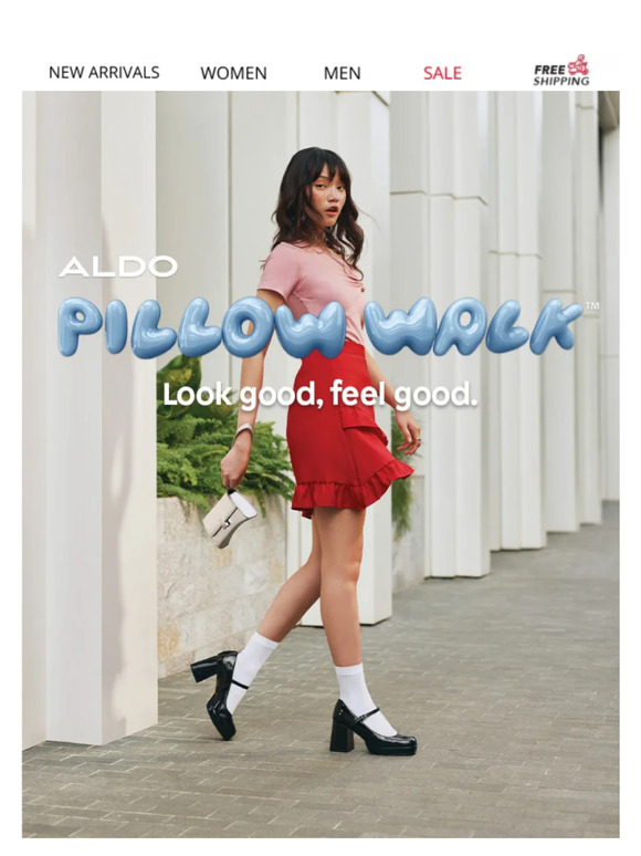 ALDO Pillow Walk™ ​☁️