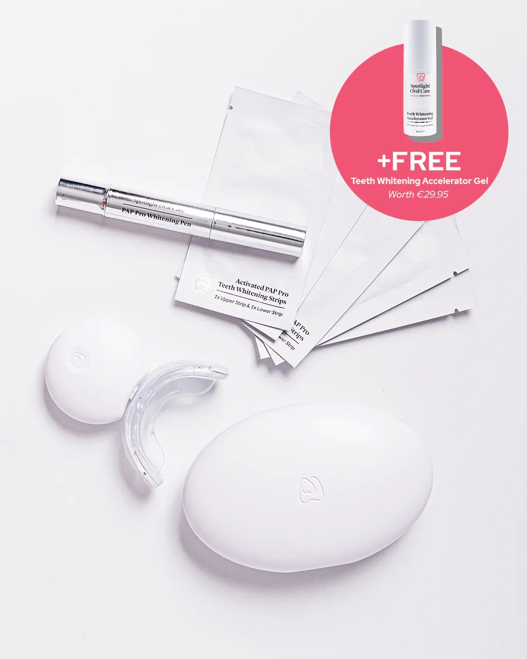 Image of Professional LED Teeth Whitening System + FREE Accelerator Gel