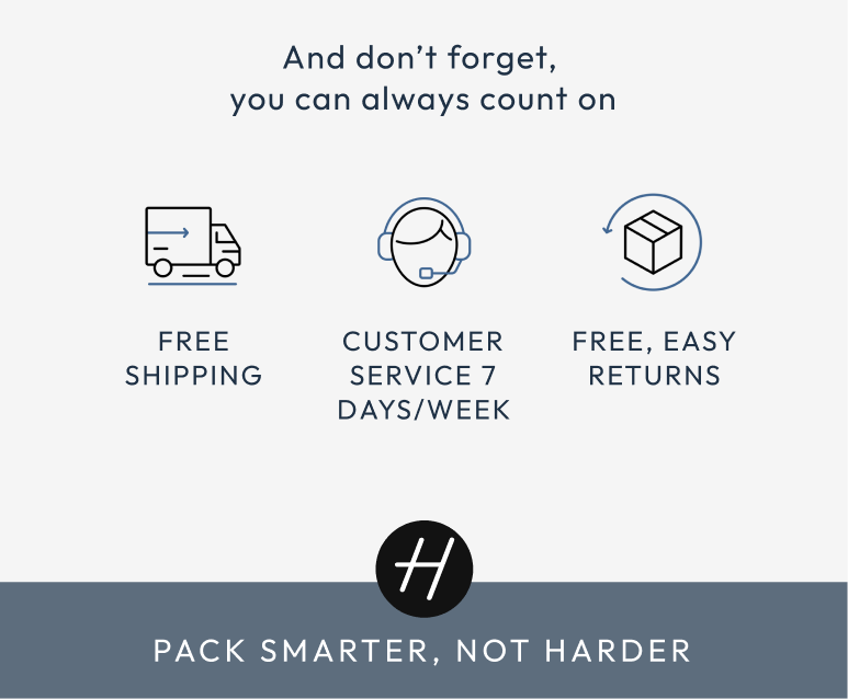 You can always count on free shipping and stellar customer service.