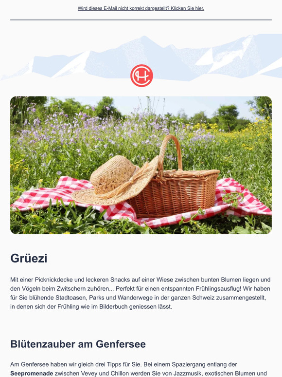 Blütenoasen der Schweiz: die schönsten Parks und Blumenwanderungen🌷