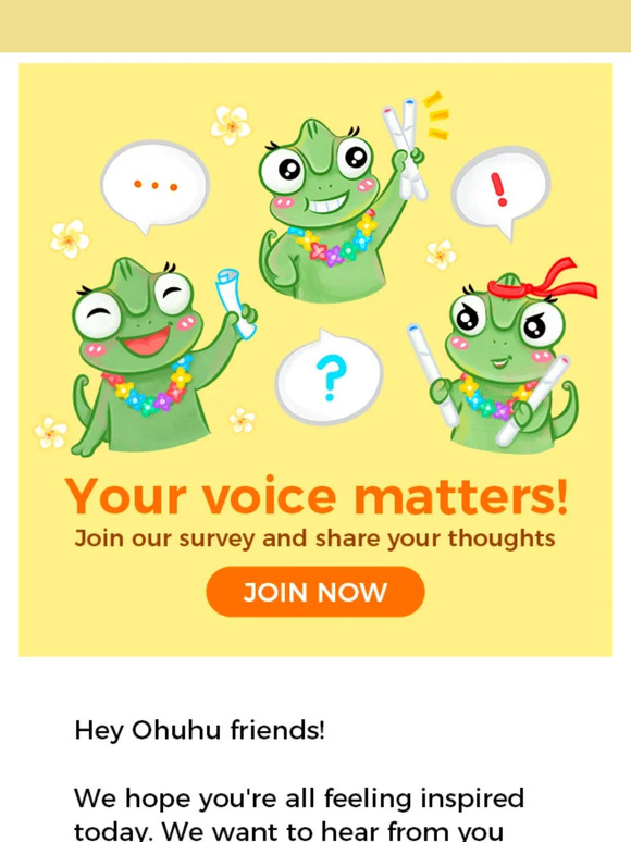 🎉Join the Ohuhu Customer Survey & Win!
