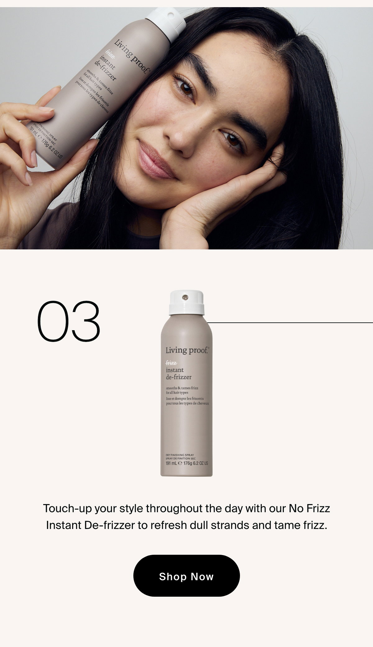 Living Proof | Shop No Frizz Instant De-Frizzer