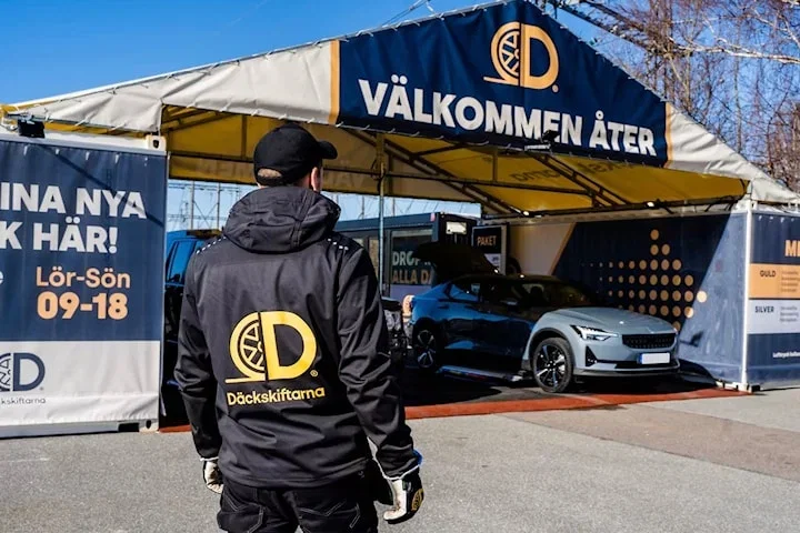 Däckbyte hos Däckskiftarna i Rotebro