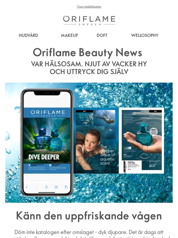 Skönhetserbjudanden från Oriflame du inte vill missa