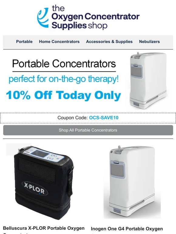 Oxygen Concentrator Supplies: Why Choose a Portable Oxygen Concentrator ...