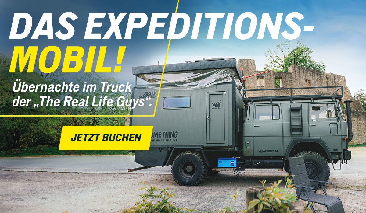 Expeditions Mobil Jochen Schweizer: Das Expeditionsmobil 🚍 | Milled
