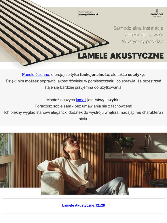 🌟 Odkryj piękno akustycznych lameli! 🎵