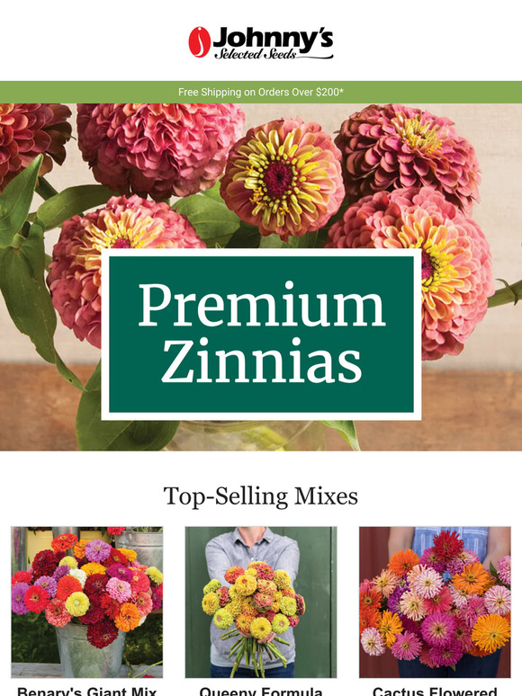 Grow Zinnias Milled