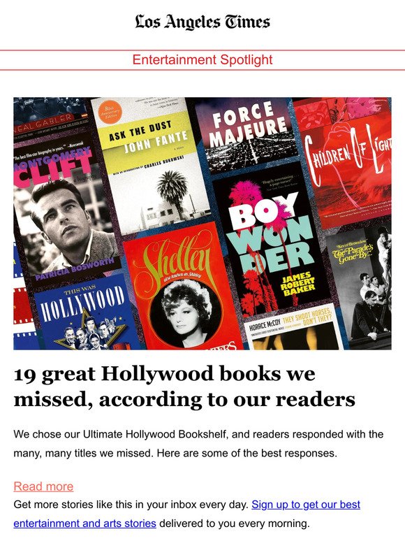 19 great books about Hollywood
