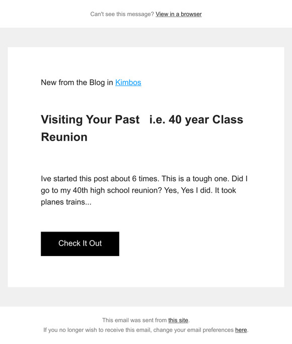New post in Kimbos