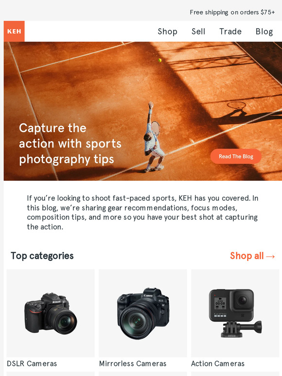 Keh Camera: Read Our Top Tips For Sports Photography ⚾ 