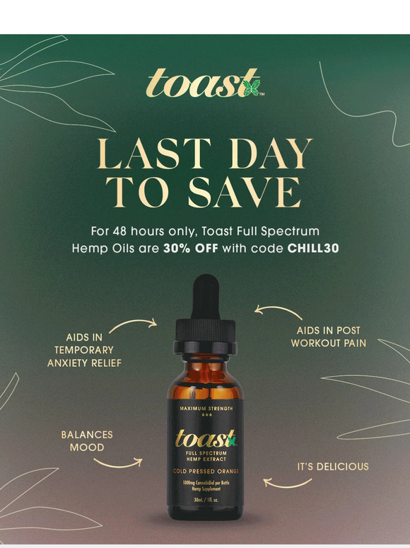 48 Hours Only for 30% Off