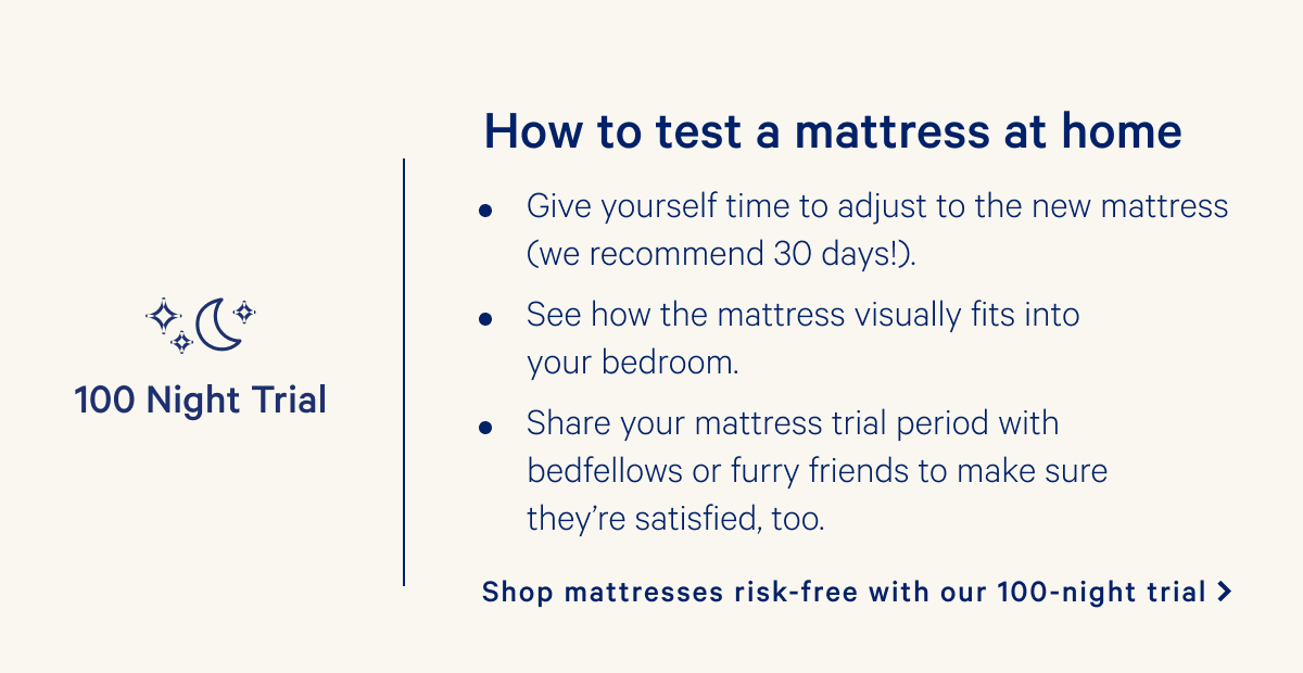 Casper How to test a mattress. Milled