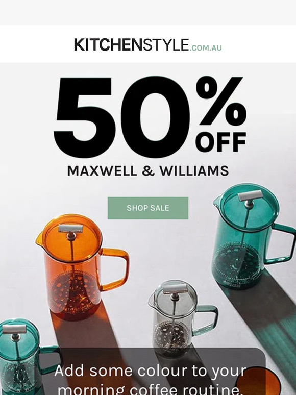 50% off: Brighten up your morning coffee