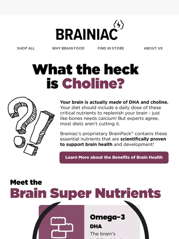 Meet the Brain Super Nutrients🦸‍♂️
