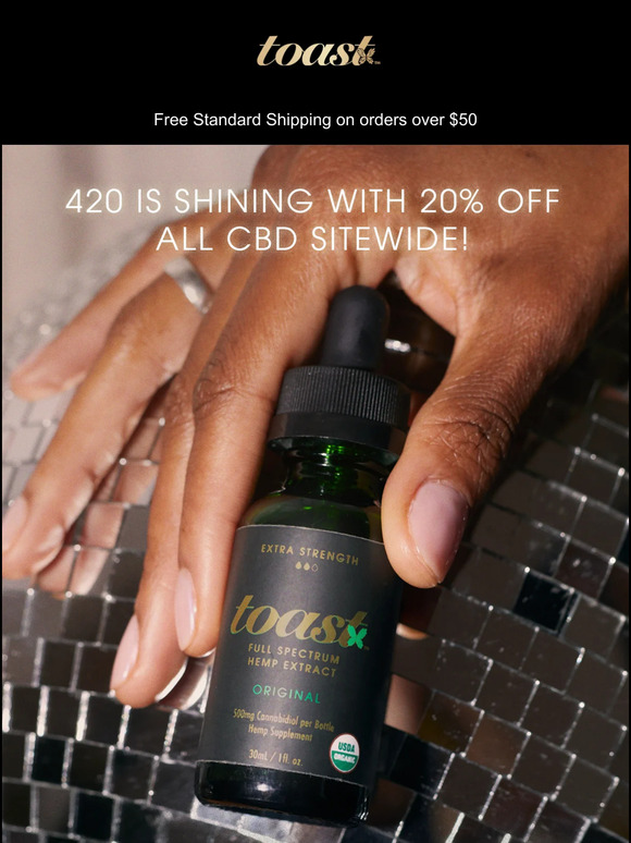 20% off for 420 starts NOW!✨💃🎉🕺💨
