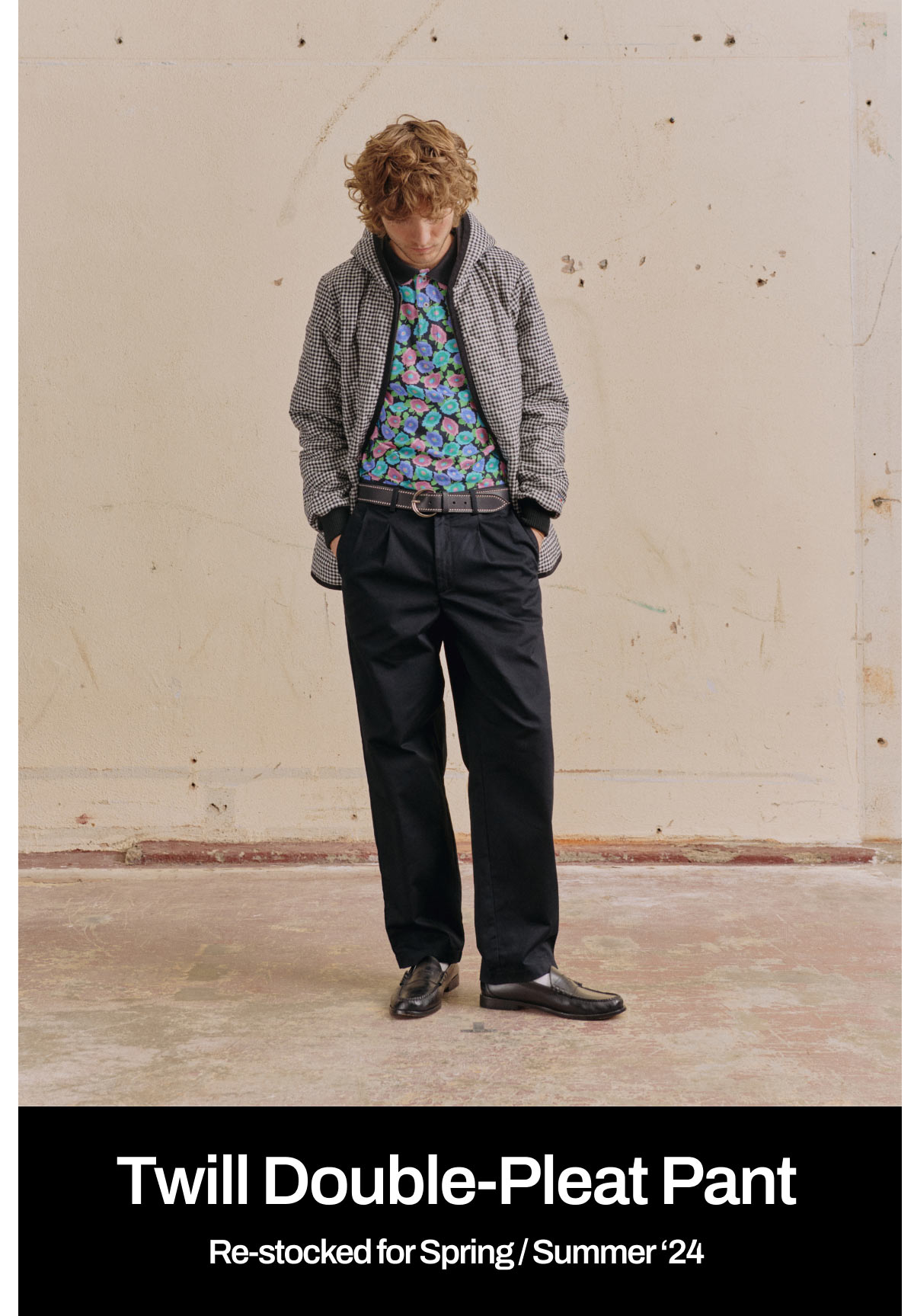 パンツ NOAH Twill Double-Pleat Pant Olive 30 の定番 NOAH Twill Double-Pleat Pant Olive 30 【公式通販】