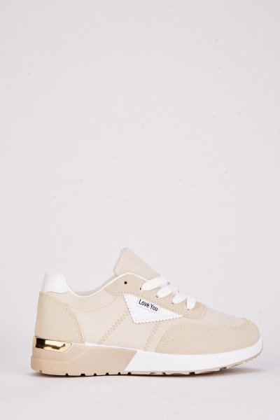 Scallop Trim Detail Trainers